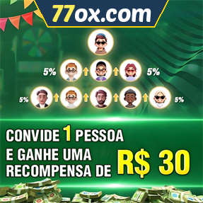 77ox.com Indique amigos para receber um bônus